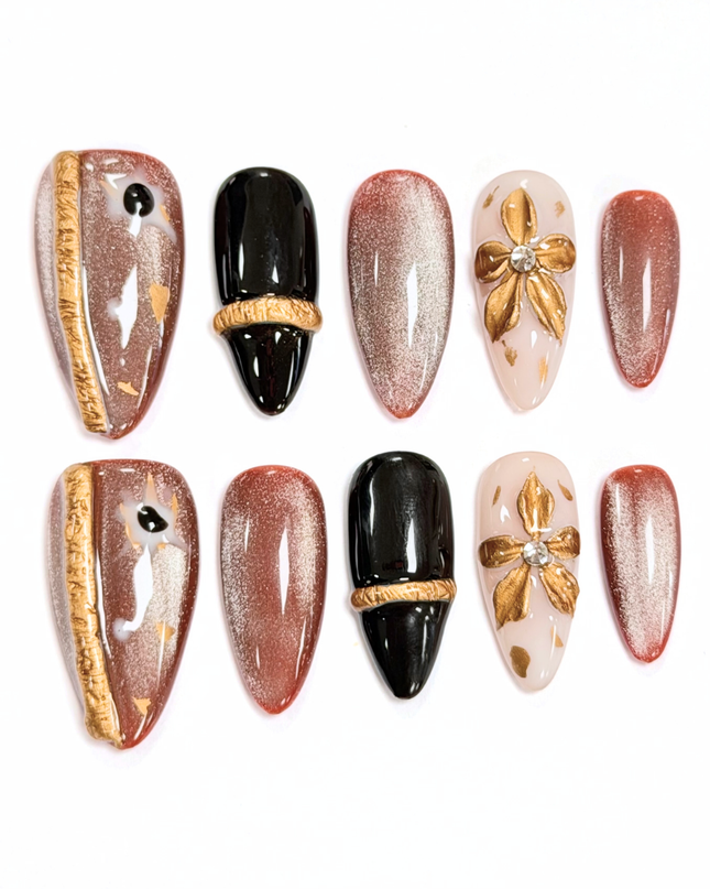 Autumn After Dark Press On Nails