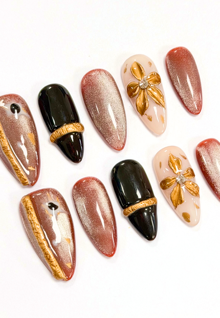 Autumn After Dark Press On Nails