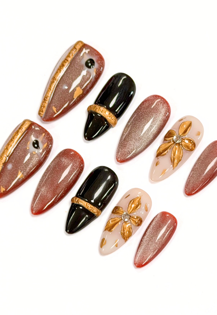 Autumn After Dark Press On Nails