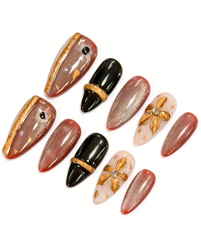 Autumn After Dark Press On Nails