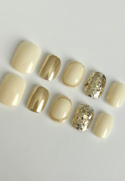 Gold Luxe Press On Nails