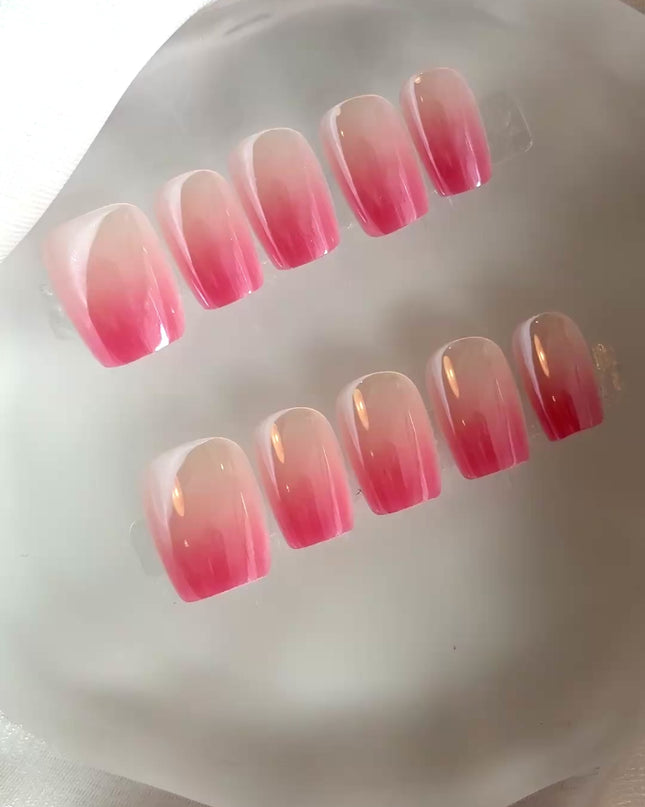 Pink Pearl Press on Nails