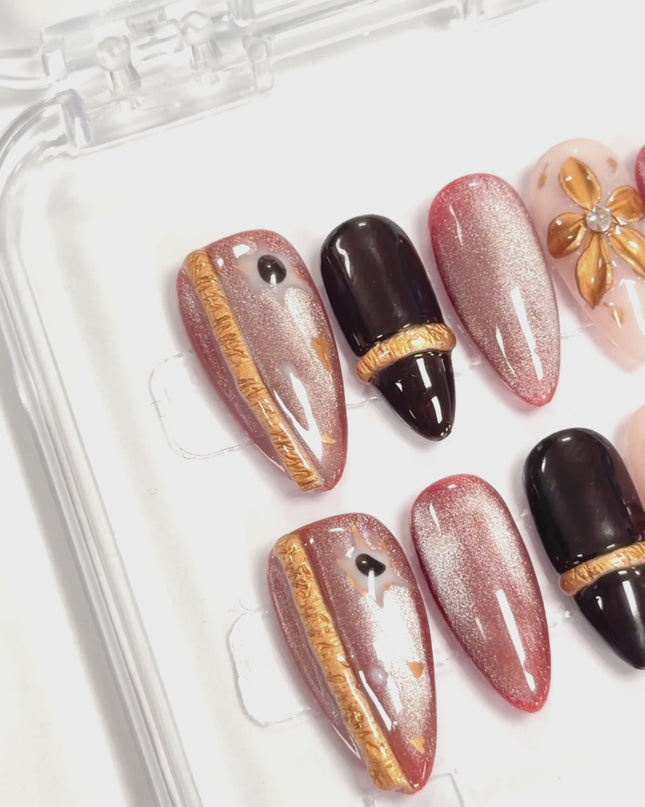 Autumn After Dark Press On Nails
